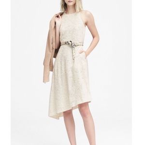 NWT Banana Republic Cream White Summer Dress
